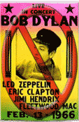 no bob dylan bootleg poster